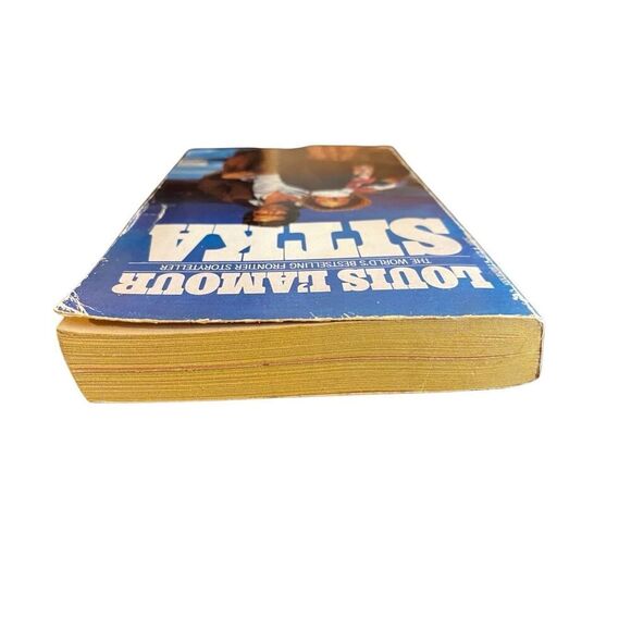 Sitka By Louis L Amour Western Paperback Book Vintage 1983 - Picture 6 of 12